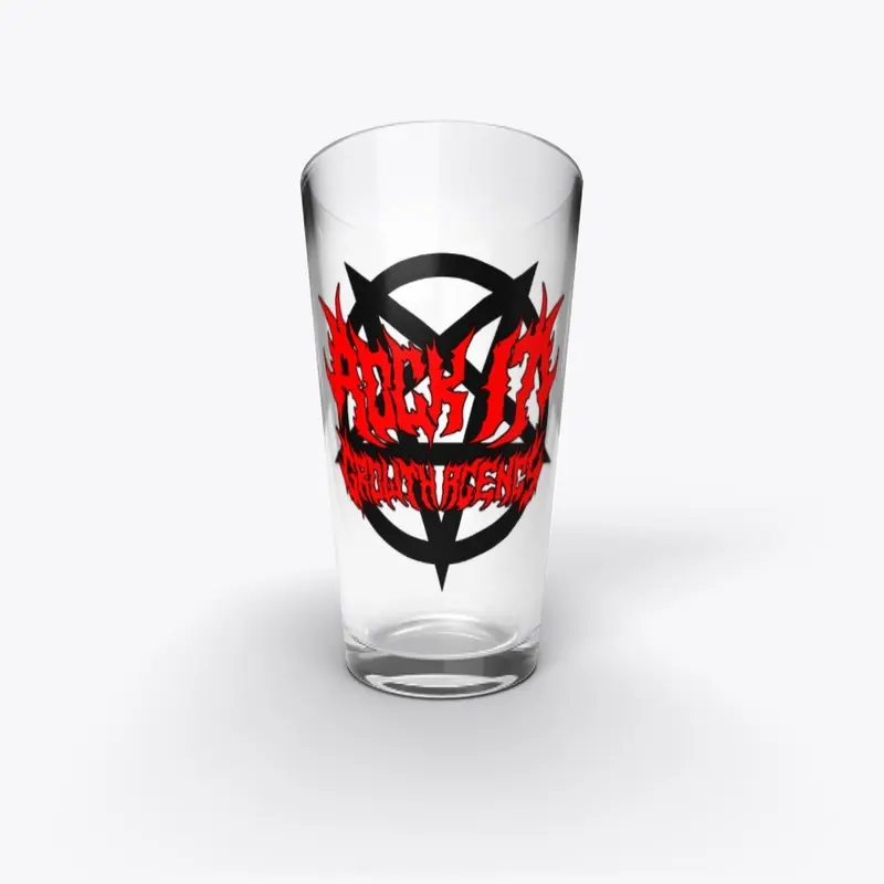 R.I.G.A. METAL LOGO Pint Glass